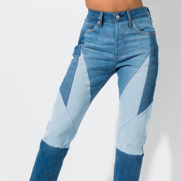 Levi's Denim - levi’s | two-tone wash 501 “skinny” jeans